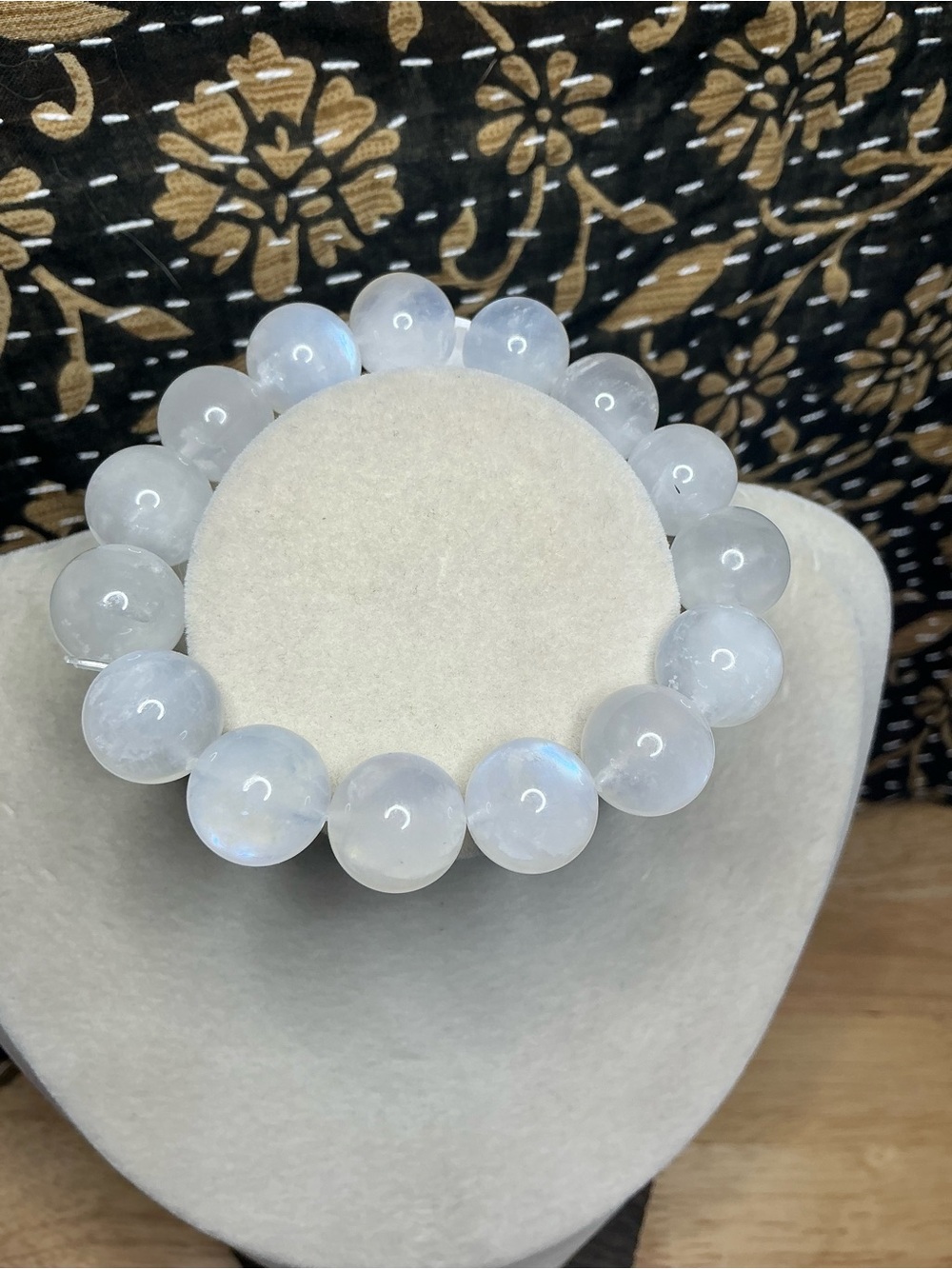 HQ Moonstone 14mm with Blue Flash